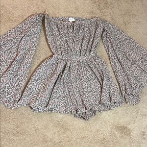 Floral Off-Shoulder Jumpsuit